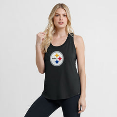 Pittsburgh Steelers Fanatics Women's Iron Fan Tank Top
