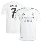 Vini Jr. Real Madrid 2024/25 Home Player Jersey White - Adidas