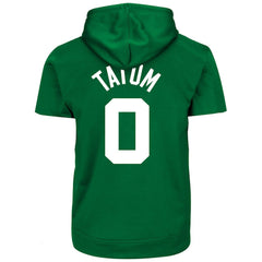 Jayson Tatum Boston Celtics Big & Tall Short Sleeve Hoodie Discount