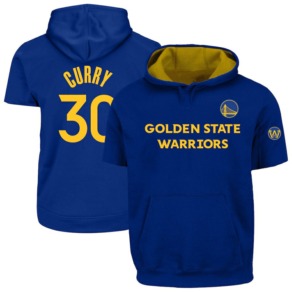 Stephen Curry Golden State Warriors Big & Tall Short Sleeve Hoodie sale Outlet