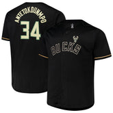 Giannis Antetokounmpo Milwaukee Bucks Profile Big & Tall Name & Number Button-Up Jersey Online