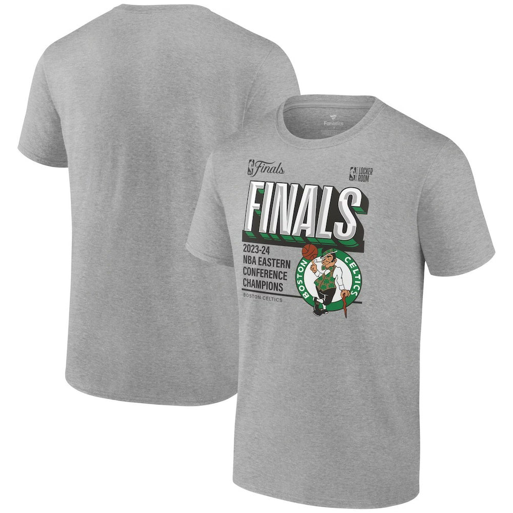 Boston Celtics 2024 Eastern Conference Champions Locker Room Big & Tall T-Shirt For Sale