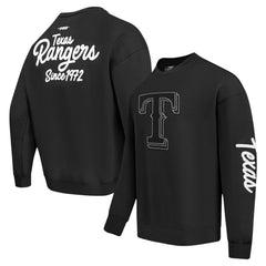 Texas Rangers Pro Standard Paint The City Dropped Shoulder Pullover Sweatshirt | MLB US