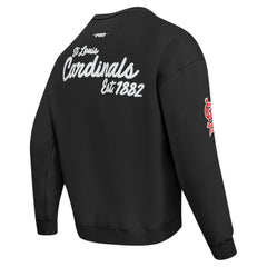 St. Louis Cardinals Pro Standard Paint The City Dropped Shoulder Pullover Sweatshirt | MLB Online