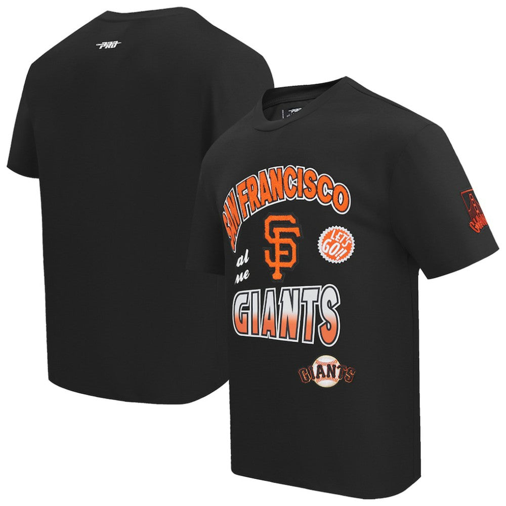 San Francisco Giants Pro Standard Turn It Up Dropped Shoulder T-Shirt | MLB Discount