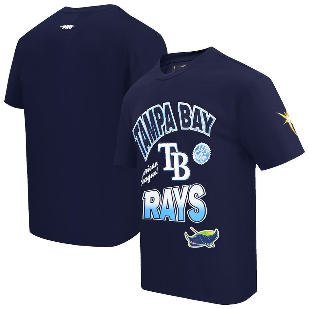 Tampa Bay Rays Pro Standard Turn It Up Dropped Shoulder T-Shirt | MLB Sale