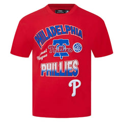 Philadelphia Phillies Pro Standard Turn It Up Dropped Shoulder T-Shirt | MLB Shop