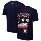 Houston Astros Pro Standard Turn It Up Dropped Shoulder T-Shirt | MLB Shop