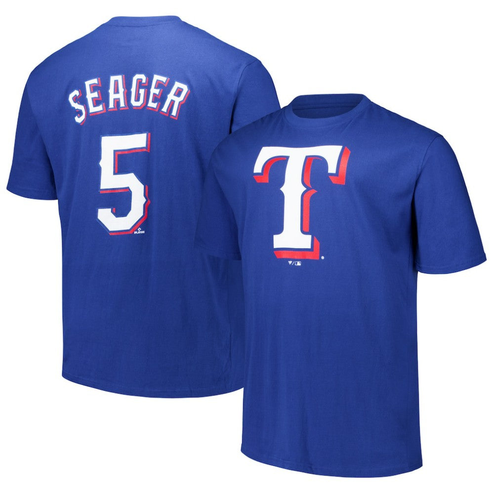 Corey Seager Texas Rangers Fanatics Big & Tall Name & Number T-Shirt | MLB Outlet