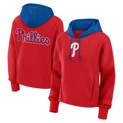 Philadelphia Phillies Fanatics Women's Oversized Legacy Favorite Spectator Pullover Hoodie | MLB Discount