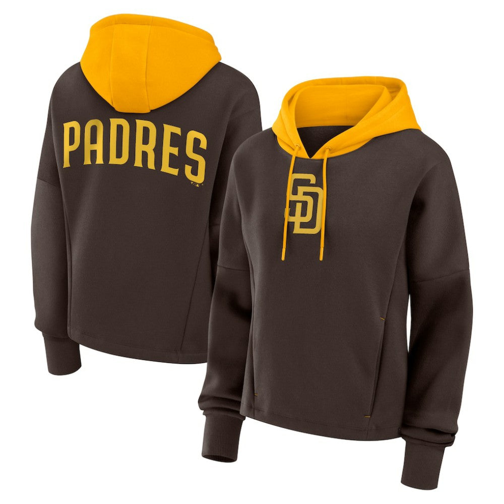 San Diego Padres Fanatics Women's Oversized Legacy Favorite Spectator Pullover Hoodie | MLB Shop