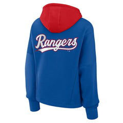 Texas Rangers Fanatics Women's Oversized Legacy Favorite Spectator Pullover Hoodie | MLB Sale