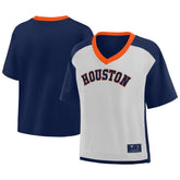 Houston Astros Fanatics Oversized Race To Win V-Neck T-Shirt | MLB Near me