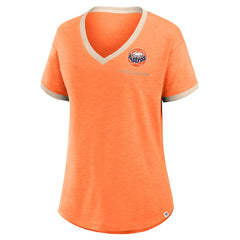Houston Astros Fanatics Women's Binge Worthy Stadium Slub V-Neck T-Shirt | MLB US