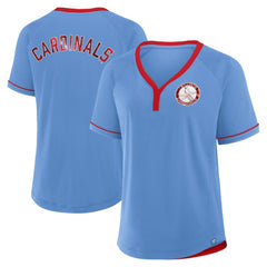 St. Louis Cardinals Fanatics Women's Cooperstown Collection League Diva V-Neck T-Shirt | MLB Near me
