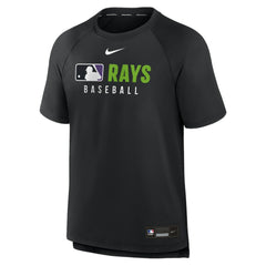 Tampa Bay Rays Nike Authentic Collection Pregame Raglan Dri-FIT T-Shirt | MLB Online