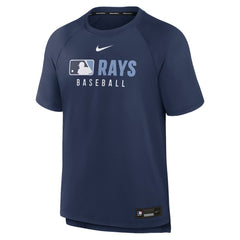 Tampa Bay Rays Nike Authentic Collection Pregame Raglan Dri-FIT T-Shirt | MLB On Sale