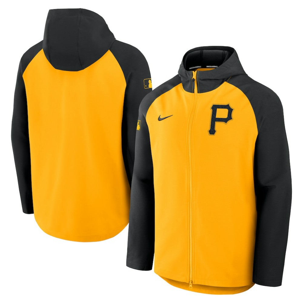 Pittsburgh Pirates Nike Authentic Collection Raglan Performance Full-Zip Jacket | MLB For sale