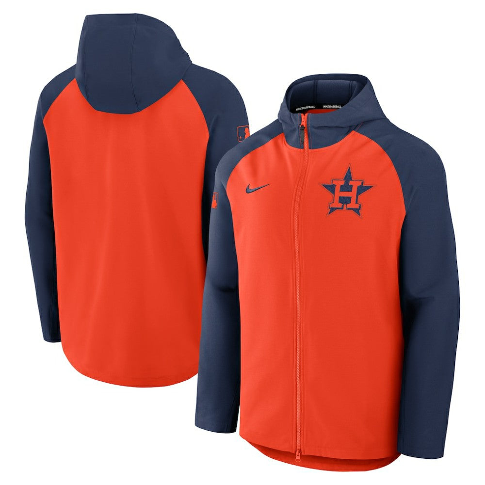 Houston Astros Nike Authentic Collection Raglan Performance Full-Zip Jacket | MLB Shop