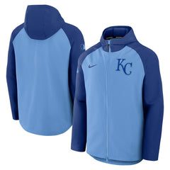 Kansas City Royals Nike Authentic Collection Raglan Performance Full-Zip Jacket | MLB Outlet