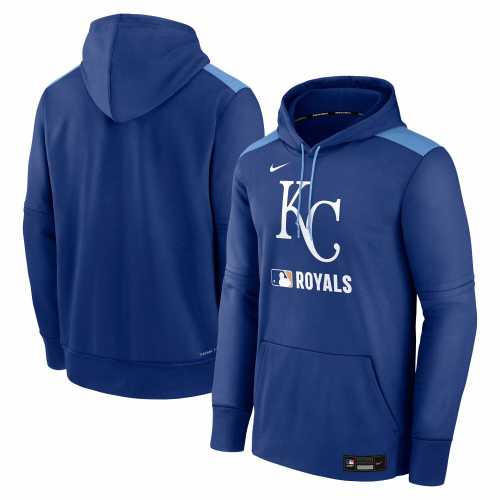 Kansas City Royals Nike Authentic Collection Performance Pullover Hoodie | MLB Outlet