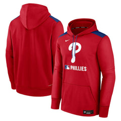 Philadelphia Phillies Nike Authentic Collection Performance Pullover Hoodie | MLB Outlet