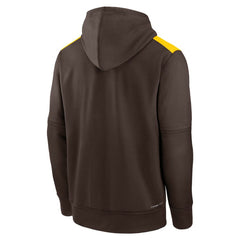 San Diego Padres Nike Authentic Collection Performance Pullover Hoodie | MLB Outlet