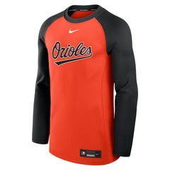 Baltimore Orioles Nike Authentic Collection Game Time Raglan Dri-FIT Long Sleeve T-Shirt | MLB Sale