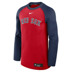 Boston Red Sox Nike Authentic Collection Game Time Raglan Dri-FIT Long Sleeve T-Shirt | MLB New