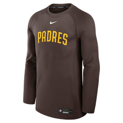 San Diego Padres Nike Authentic Collection Game Time Raglan Dri-FIT Long Sleeve T-Shirt | MLB Shop