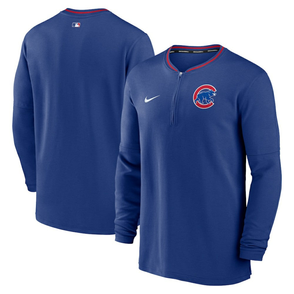 Chicago Cubs Nike Authentic Collection Performance Half-Zip Top | MLB US