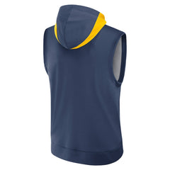 Milwaukee Brewers Nike Authentic Collection Dri-FIT Sleeveless Hoodie | MLB Sale