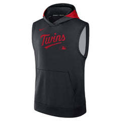 Minnesota Twins Nike Authentic Collection Dri-FIT Sleeveless Hoodie | MLB Sale