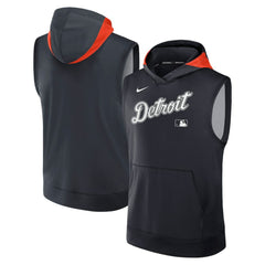 Detroit Tigers Nike Authentic Collection Dri-FIT Sleeveless Hoodie | MLB Outlet