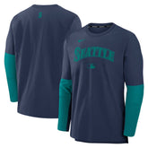 Seattle Mariners Nike Authentic Collection Player Dri-FIT Lightweight Pullover | MLB Sale