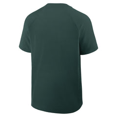 Athletics Nike Authentic Collection Raglan Short Sleeve Windshirt | MLB US