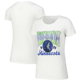 Minnesota Timberwolves Stadium Essentials Women's Sky High T-Shirt Discount