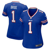 Buffalo Bills Nike Number 1 Bride Women's Game Jersey