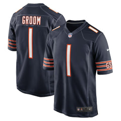 Chicago Bears Nike Number 1 Groom Game Jersey