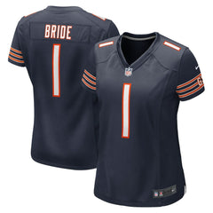 Chicago Bears Nike Number 1 Bride Women's Game Jersey