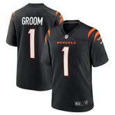Cincinnati Bengals Nike Number 1 Groom Game Jersey