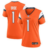 Denver Broncos Nike Number 1 Bride Women's Game Jersey