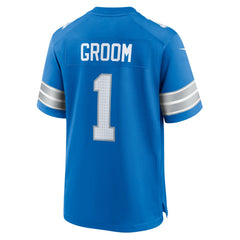 Detroit Lions Nike Number 1 Groom Game Jersey