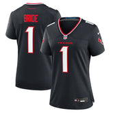 Houston Texans Nike Number 1 Bride Women's Game Jersey