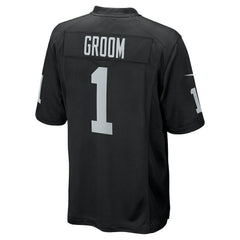 Las Vegas Raiders Nike Number 1 Groom Game Jersey