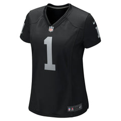 Las Vegas Raiders Nike Number 1 Bride Women's Game Jersey