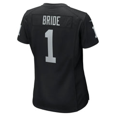 Las Vegas Raiders Nike Number 1 Bride Women's Game Jersey