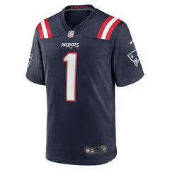 New England Patriots Nike Number 1 Groom Game Jersey