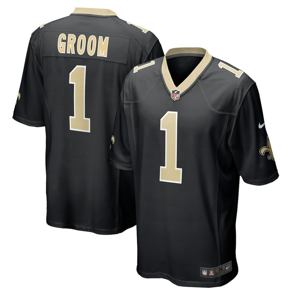 New Orleans Saints Nike Number 1 Groom Game Jersey