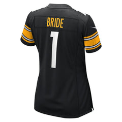 Pittsburgh Steelers Nike Number 1 Bride Women's Game Jersey